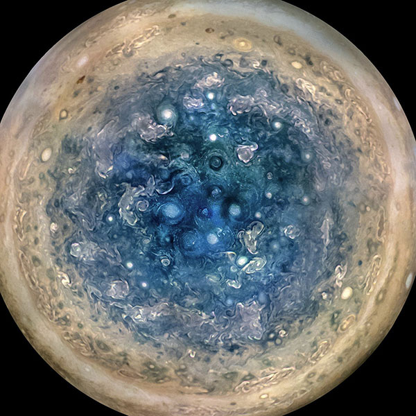 jupiter South Pole Juno Nasa